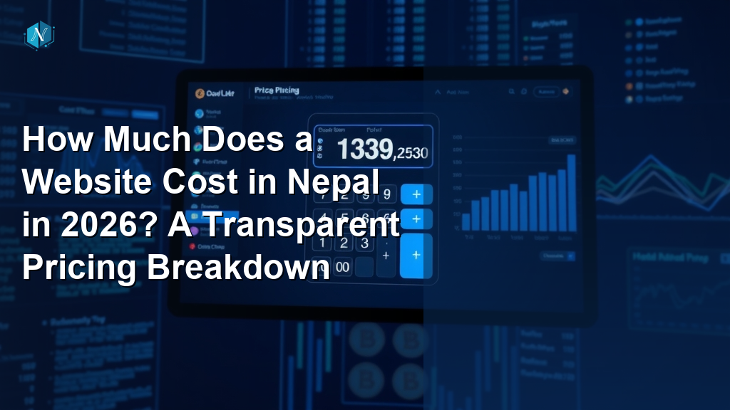 How Much Does a Website Cost in Nepal in 2026? A Transparent Pricing Breakdown