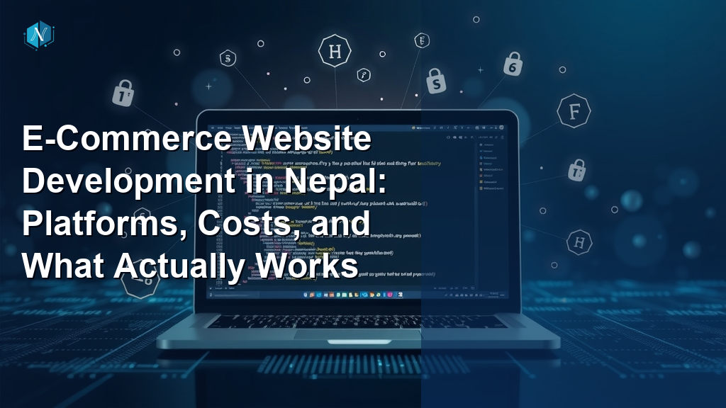 E-Commerce Website Development in Nepal: Platforms, Costs, and What Actually Works
