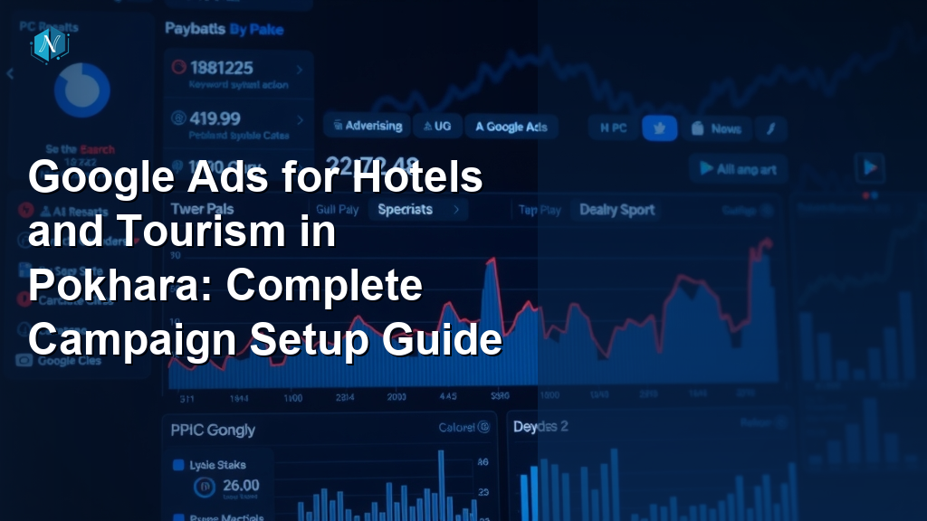 Google Ads for Hotels and Tourism in Pokhara: Complete Campaign Setup Guide